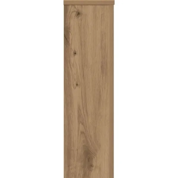 vidaXL Växtställ 2 st ek 17x17x60 cm konstruerat trä