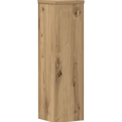 vidaXL Växtställ 2 st ek 17x17x60 cm konstruerat trä