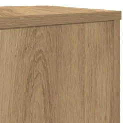 vidaXL Växtställ 2 st ek 17x17x60 cm konstruerat trä