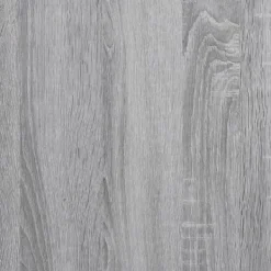 vidaXL Växtställ 2 st grå sonoma 25x25x80 cm konstruerat trä
