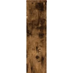 Online Växtställ 2 st rökfärgad ek 17x17x60 cm konstruerat trä Växtställ