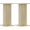 Best Växtställ 2 st sonoma-ek 30x30x60 cm konstruerat trä Växtställ