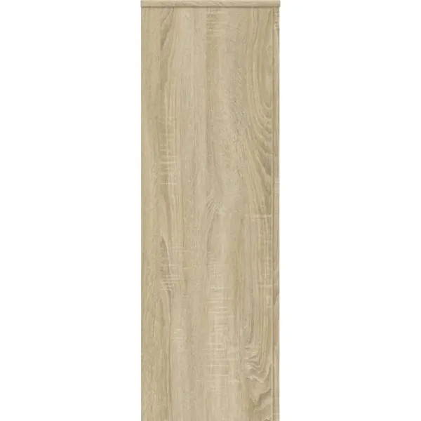 Outlet Växtställ 2 st sonoma-ek 33x33x100 cm konstruerat trä Växtställ
