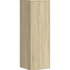 Outlet Växtställ 2 st sonoma-ek 33x33x100 cm konstruerat trä Växtställ