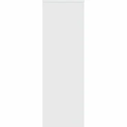 New Växtställ 2 st vit 33x33x100 cm konstruerat trä Växtställ