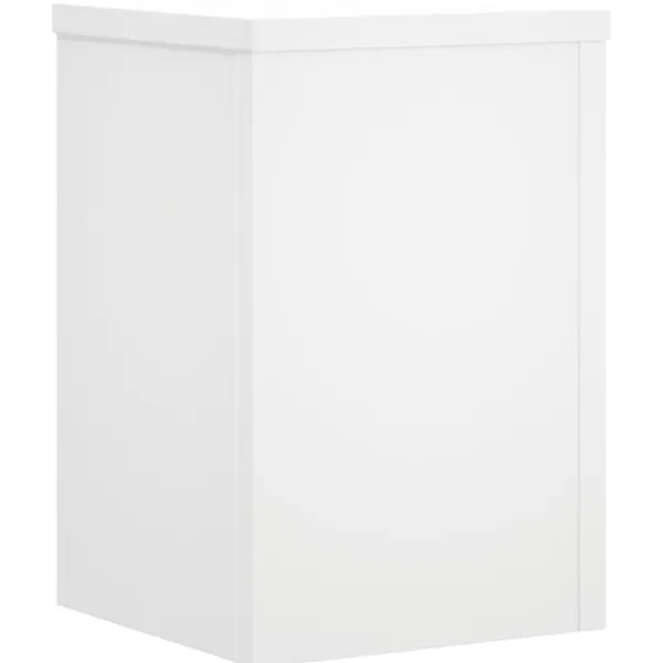 vidaXL Växtställ 2 st vit 20x20x30 cm konstruerat trä