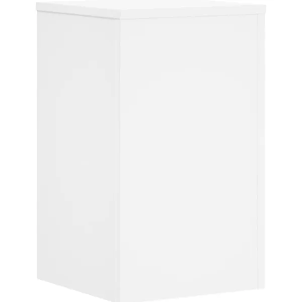 vidaXL Växtställ 2 st vit 30x30x50 cm konstruerat trä