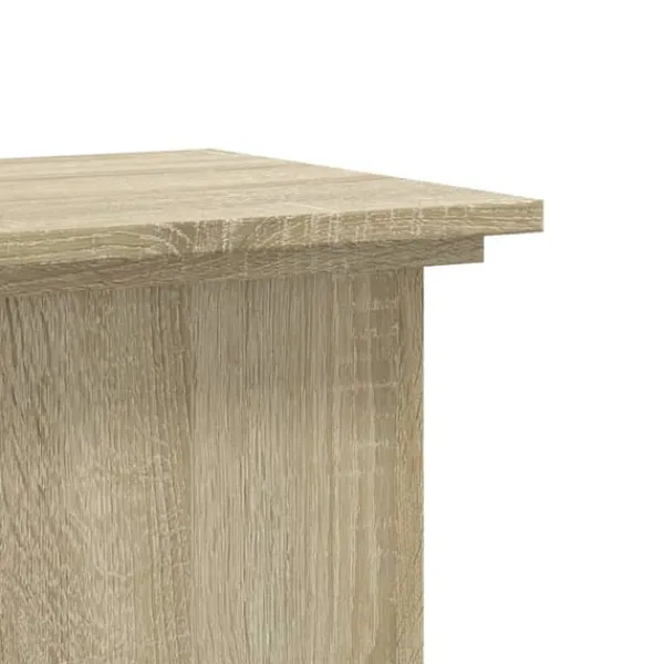 vidaXL Växtställ sonoma-ek 33x33x80 cm konstruerat trä