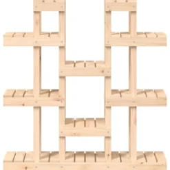 Clearance Växtställ 104,5x25x109,5 cm massiv furu - Växtställ Växtställ