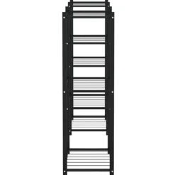 Växtställ 83x25x80 cm svart järn - Växtställ Växtställ