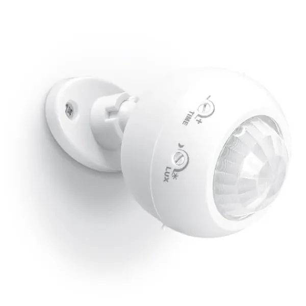 Outlet Videx infraröd rörelse- och ljussensor IP20 effekt 1200W räckvidd 8m vinkel 360° Rörelsedetektorer