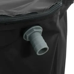Discount Vikbar 750 L Vattentank med Kran - PVC Regntunna för Utebruk | Färg: Grön | Storlek: 750 L Regntunnor