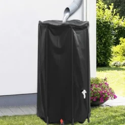 Discount Vikbar vattentank med kran - 250 L PVC | Färg: Grön | Storlek: 250 L Regntunnor