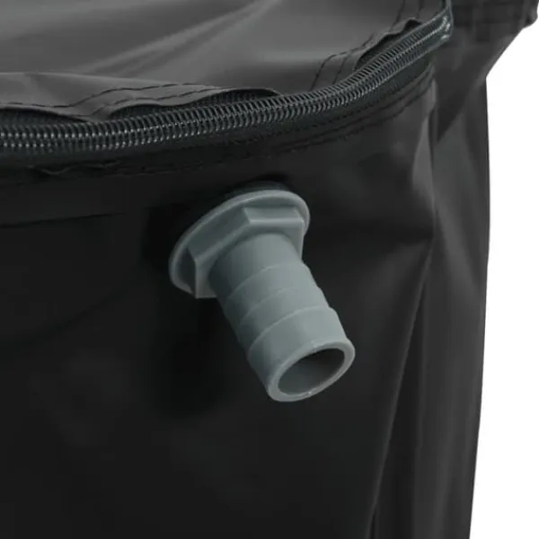 Vikbar vattentank med kran 1350 L - Slitstark PVC | Färg: Grön | Storlek: 1350 L