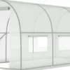 Viking Choice Hobbyväxthus 4,5x2x2m - Hållbar, UV-beständig PE-täckning, 9m² odlingsyta
