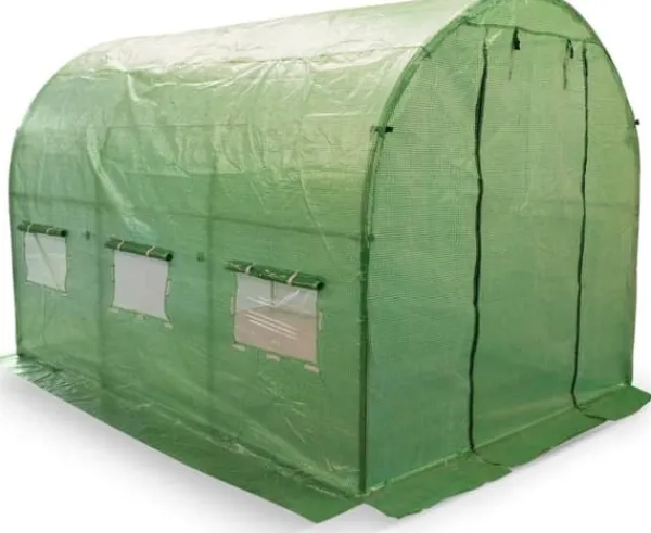Discount 6m² hobbyväxthus för hållbar trädgårdsentusiaster Växthus