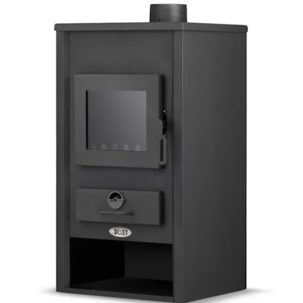 Clearance vedeldad kamin 22 kW, antracit - C - Mindre slitage Vedeldade Kaminer