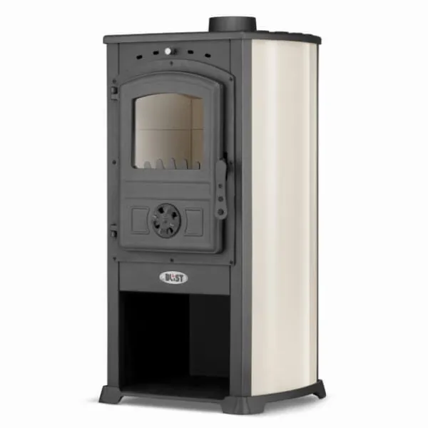 Best Vikingchoice Gjutjärnskamin - 9 kW, Modern Design, ECO Design 2022 Vedeldade Kaminer