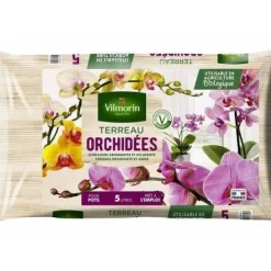 Outlet VILMORIN Orchid kompost 5 L Jord & Sand