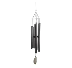 Vindklocka NATURENS MELODY H99cm, svart