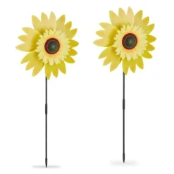 Vindkraftverk set, 76x29x8 cm, Gul