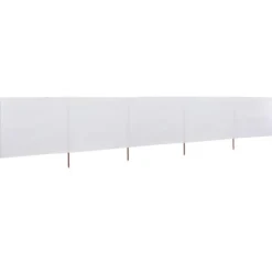 Best Vindskydd 5 paneler tyg 600x120 cm sandvit - Vindskärm - Vindskärmar - Home & Living Vinddekoration