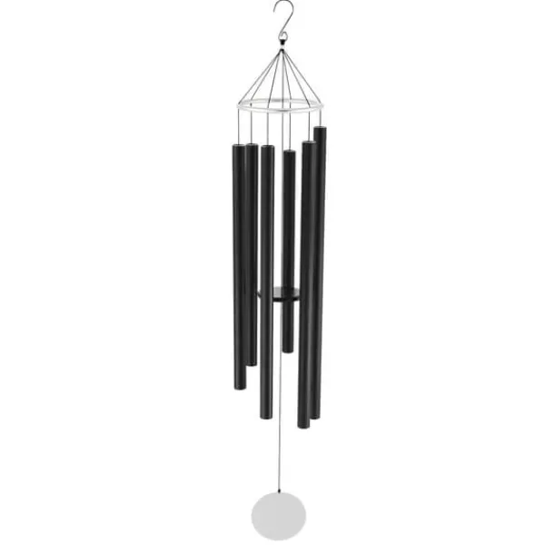 Vindspel för utomhusbruk, 1677 mm, Aluminium, Hög kvalitet, Perfekt för trädgård, Avkopplande ljuddesign, Djup ton