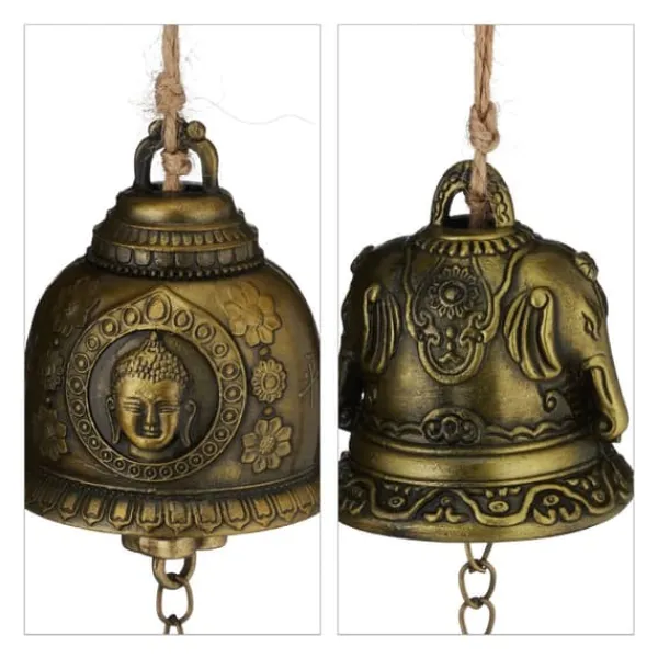 Online Vindspel set, 27x5 cm, Guld Vinddekoration