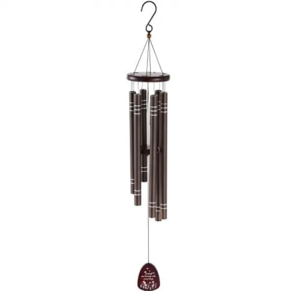Outlet Vindspel, 106,7x15 cm, Brun, Aluminium Vinddekoration