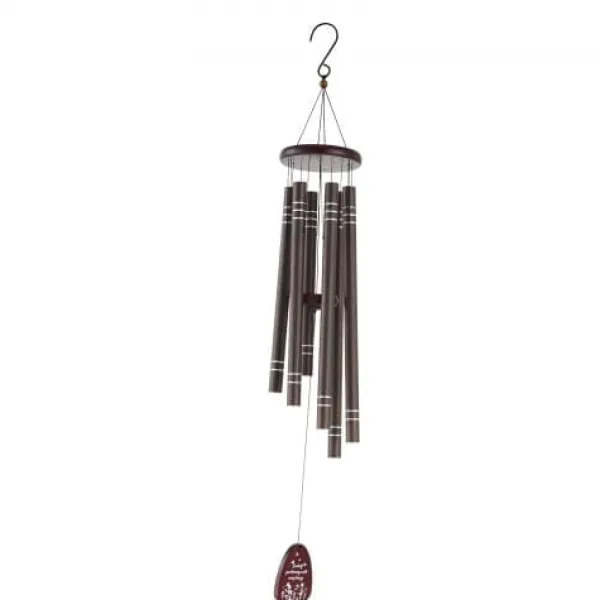 Outlet Vindspel, 106,7x15 cm, Brun, Aluminium Vinddekoration