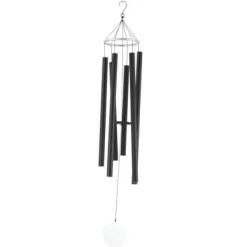 Vindspel, 167,7x25 cm, Svart, Aluminium