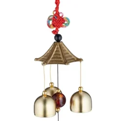 Vindspel, 49x6.5x6.5 cm, Guld