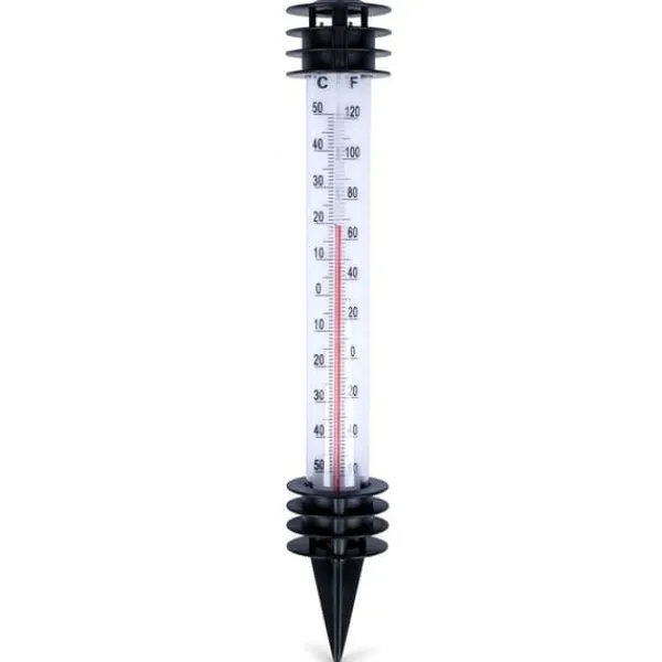 Outlet Vit extern termometer, infälld, 23 cm Regnmätare