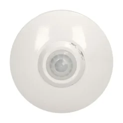 Vit utanpåliggande rörelsesensor 800W 360° IP20 Orno OR-CR-250