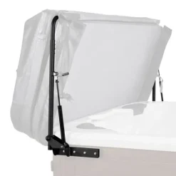 Sale Värmebadsskydder Lyft, Hydraulisk Spakåpa Lyft, Justerbar Bredd 69" - 96,5", Dubbelinstallera, Passar Olika Storlekar Spa & Utomhusbad