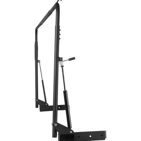 Sale Värmebadsskydder Lyft, Hydraulisk Spakåpa Lyft, Justerbar Bredd 69" - 96,5", Dubbelinstallera, Passar Olika Storlekar Spa & Utomhusbad
