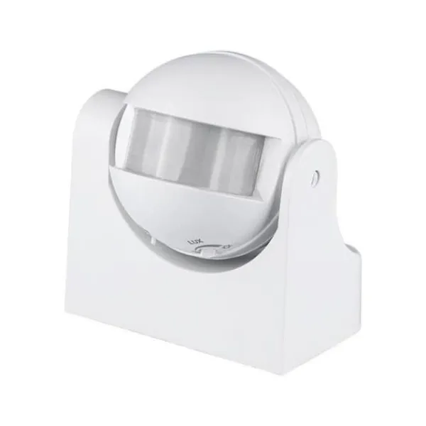 Discount V-Tac Infraröda Rörelsesensor 180° IP44 Vit 1200W Inomhus/Ute Mod.1354 Rörelsedetektorer