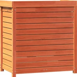 Sale Växtbord med hyllor i massiv furu - Planteringsbord för trädgård | Färg: Brun | Storlek: 82,5x50x86,5 cm Planteringsbänkar