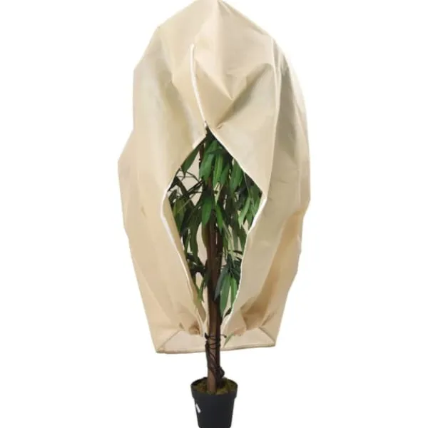 Best Växtfrostskydd med blixtlås 2 st 70 g/m² | Storlek: 2,36x2 m | Färg: Vit Markduk & Fiberduk