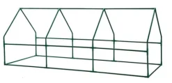 VÄXTHUS 240*90*90 CM, PE-FOLIE 135G, METALLKONSTRUKTION - T N15-912