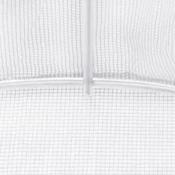 Växthus - Living Växthus med stålram vit 30 m² 10x3x2 m