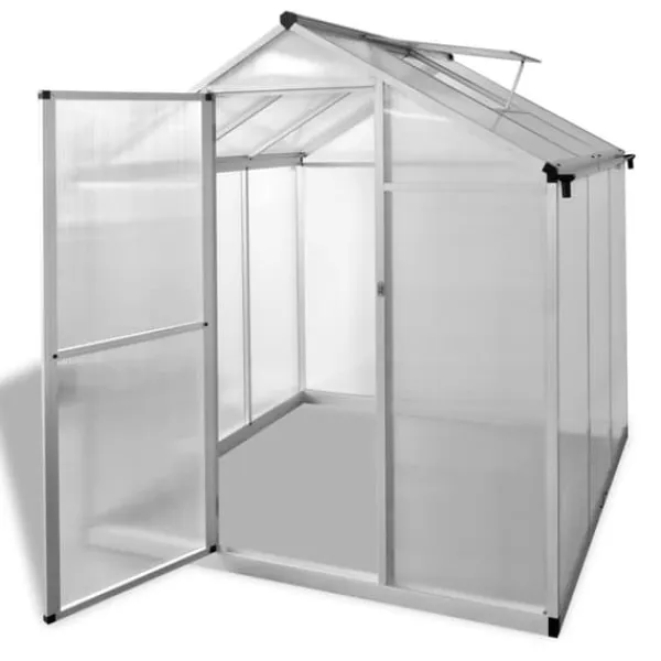 New Växthus 3,46 m² förstärkt aluminium Växthus