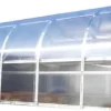Best Växthus BALTIC 3x8m med 6 mm polykarbonatbeläggning Växthus