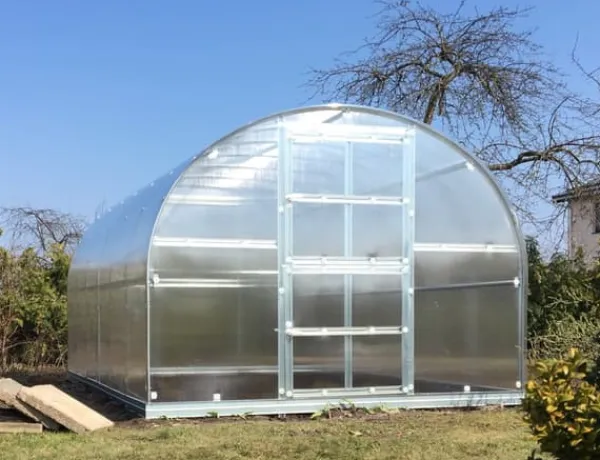 Baumera Växthus Klasika 3x4m med 6 mm polykarbonatbeläggning