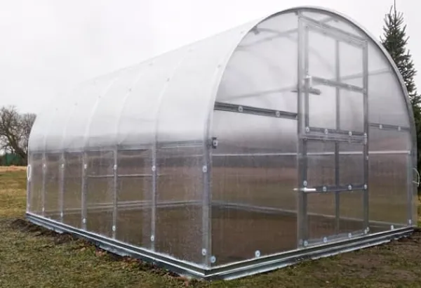 Baumera Växthus Klasika 3x4m med 6 mm polykarbonatbeläggning
