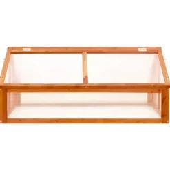 Hot Växthus brun 114x80x50 cm granträ - Växthus - Växt Hus - Home & Living Växthus