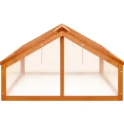Hot Växthus brun 114x80x50 cm granträ - Växthus - Växt Hus - Home & Living Växthus