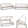 Växthus grå 110x58,5x39 cm granträ - Växthus - Drivhus - Home & Living Växthus