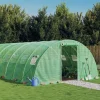 Sale Växthus med stålram grön 24 m² 6x4x2 m Växthus