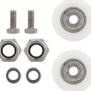 Discount Växthusdörrhjul 30 mm diameter Elite växthusdörrhjul, växthusdörrhjul, lätt att trycka och dra i växthusdörren Växthus